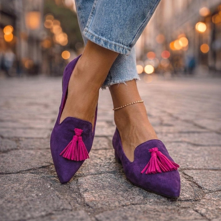 操 | ポインテッドトゥ フラットシューズ